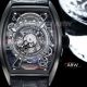 replica franck muller Curvex CX Skeleton black case leather strap watch (4)_th.jpg